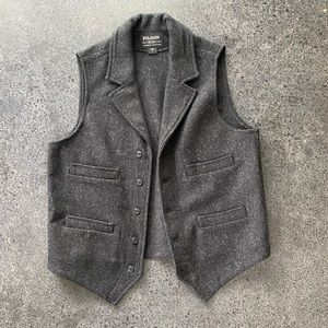 Filson Mackinaw Wool Western Vest - size: Large